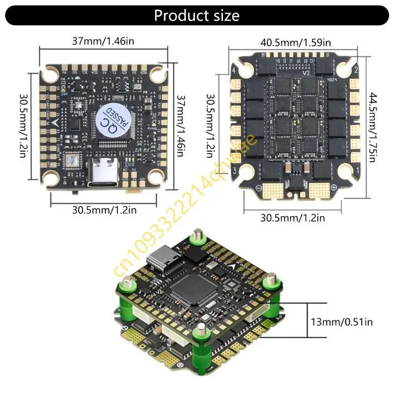 F465 AM32 Tower Flight F405+65A 32 -bit dla dronów FPV Traverser