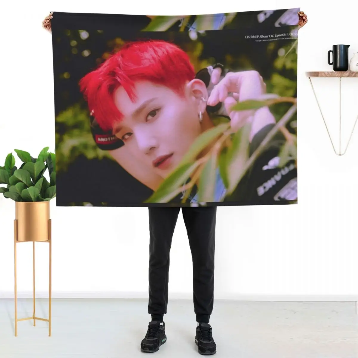 Seunghoon CIX - 'OK' Episode 1 : OK Not Teaser Pictures 458 BX, Seunghun, Yonghee, Bae Jinyoung, Hyunsuk KPOP boy Throw Blanket