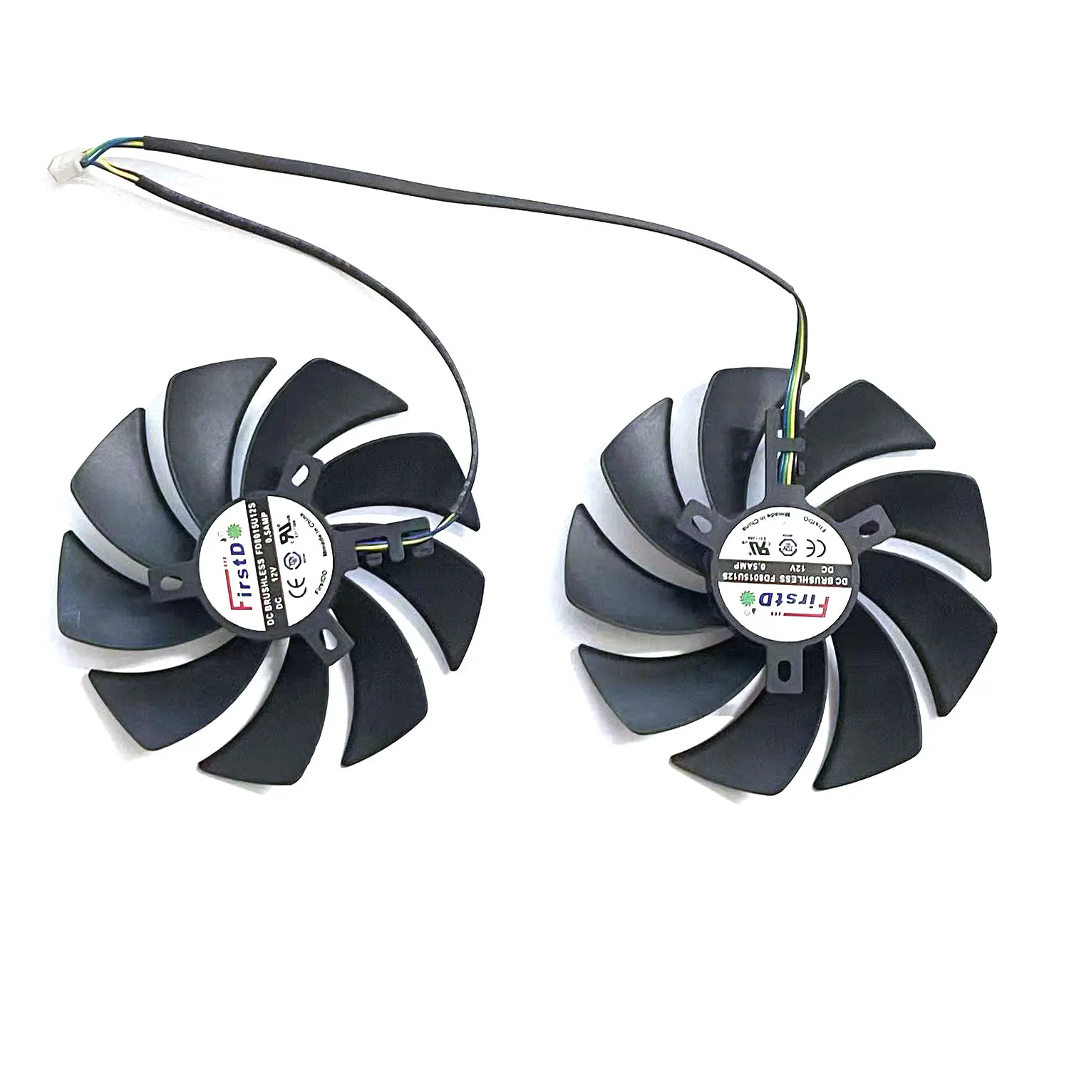 Gloednieuwe 95 MM 4PIN DIY fan voor Powercolor Radeon Rx580 590 Red Devil OC videokaart vervanging