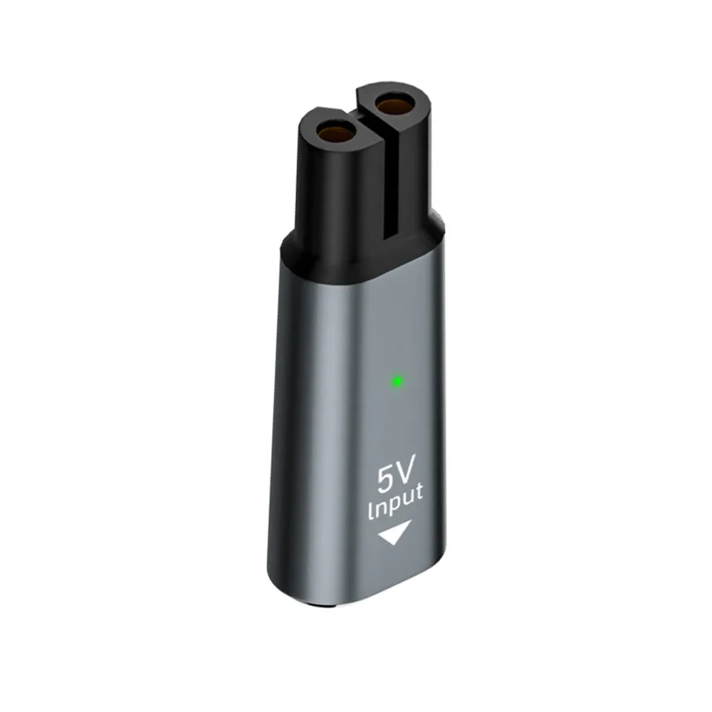 5V Type-C Scheerapparaat Adapter Opladen Converter voor Philips One Blade QP2724 QP2834 QP4530 QP1924 met Oplaadindicator Depilacion