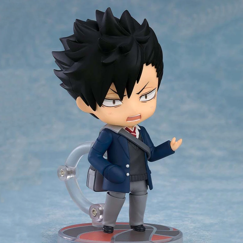 Haikyu!! Original goodsmile no.2661 kuroo tetsurou uniforme ver figura de ação decoração colecionável encaixotado modelo boneca ornamento