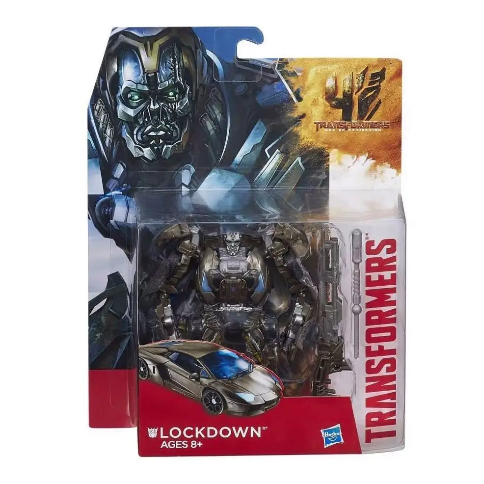 オリジナルハスブロトランスフォーマーロックダウントランスフォーマー絶滅の時代アクションフィギュアおもちゃ人形コレクションモデル趣味のおもちゃギフト