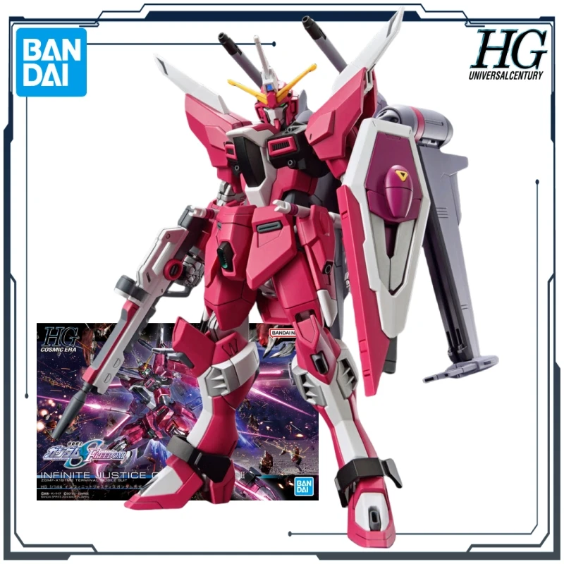 بانداي الأصلي HG سلسلة البدلة المتنقلة جاندام البذور الحرية 1/144 أنيمي عمل التجمع نموذج اللعب الحلي هدايا للأولاد