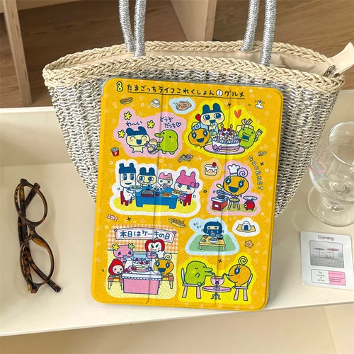 Imagen 2 del producto Funda para tableta de dibujos animados Kawaii para iPad 11 Pro 11 pulgadas Air 2025 iPad Air 5/4 10,9 10,2 9,7 pulgadas 10,5 mini 7 6 funda con portalápices