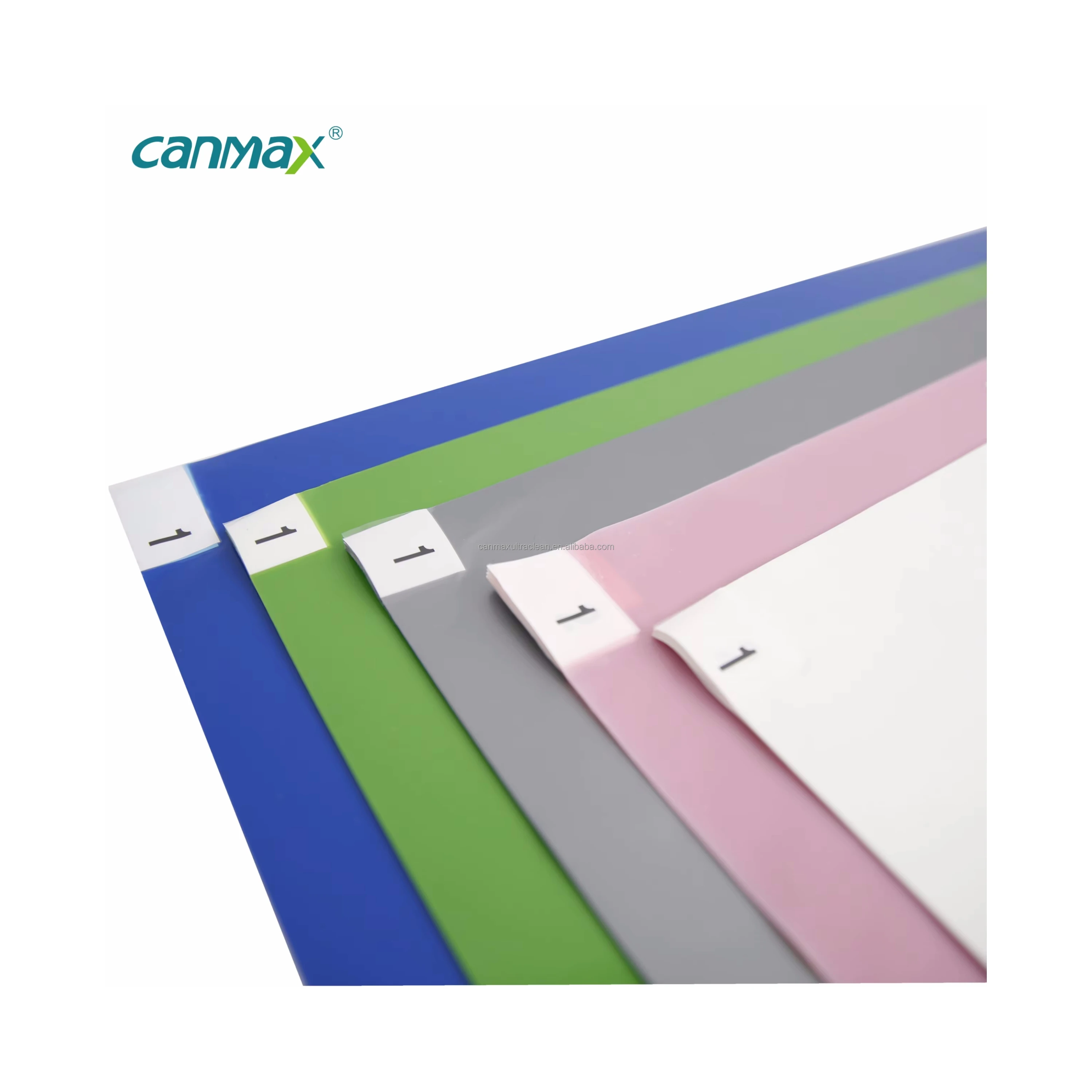 5PCS Customized Size 30 Layers 24*36 Anti-Slip ESD Antistatic Peelable PE Film High Tackiness Cleanroom Disposable Sticky Mat