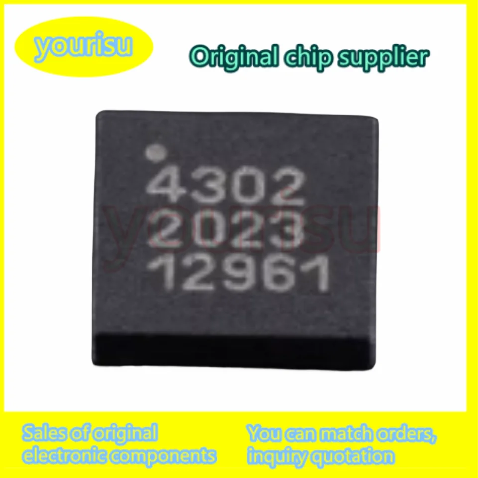 1Pcs/Lot PE4302-52 Silk screen 4302 QFN-20 digital attenuator chip IC PE4302