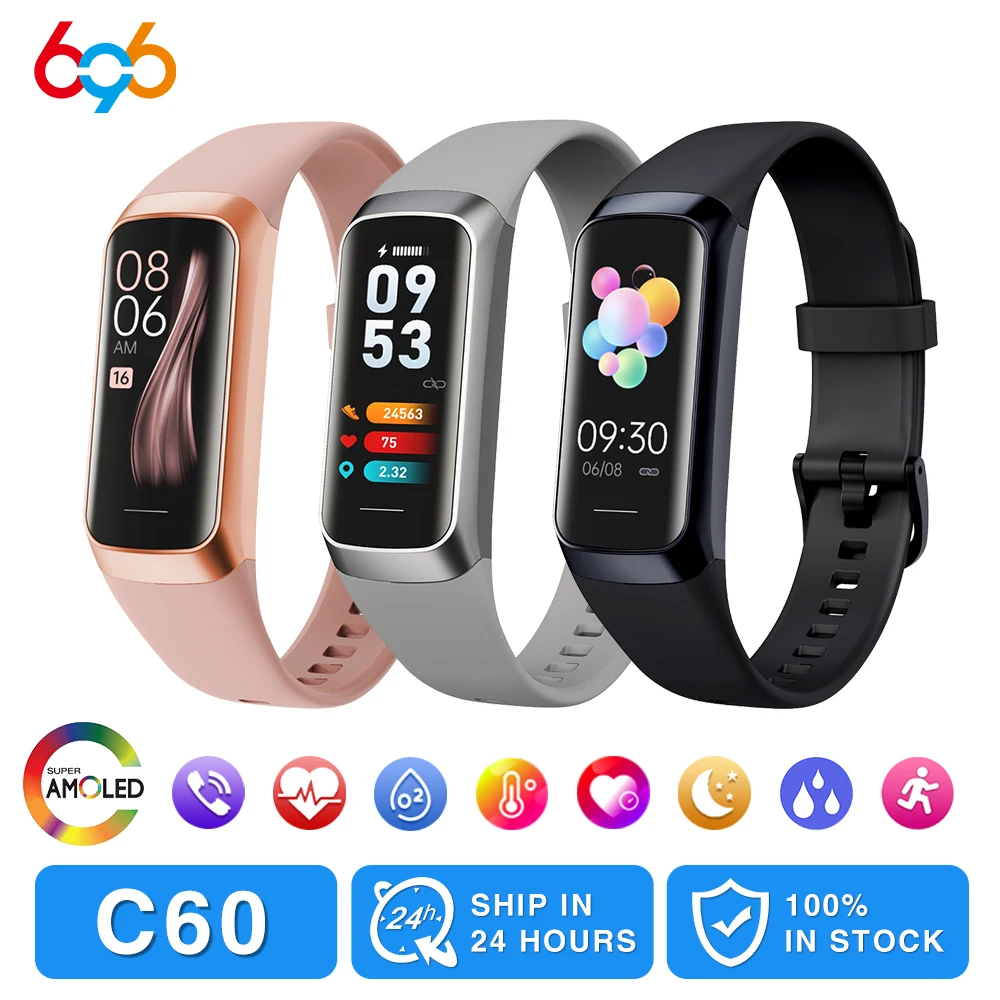 

Часы мужские AMOLED экран умные часы синий зуб вызов измерение температуры сердечного ритма сна спортивный браслет для здоровья женский