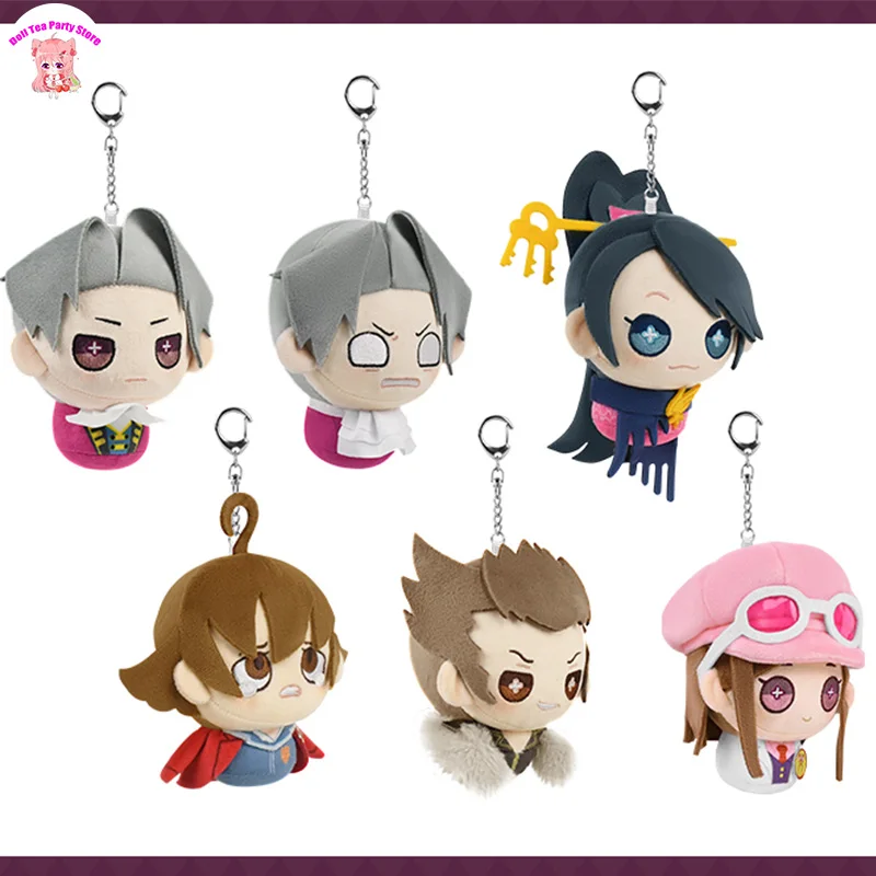 

Официальная плюшевая кукла-подвеска Ace Attorney Wendy Oldbag Miles Edgeworth Ema Skye Yumihiko Ichiyanagi брелок игрушки плюшевый подарок