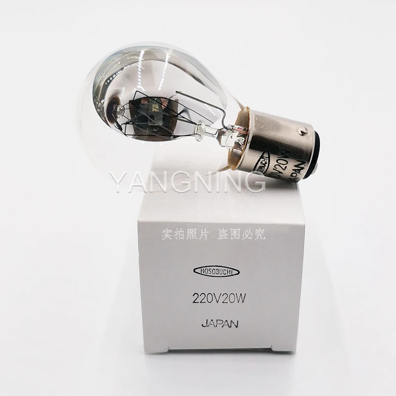 Hosobuchi 220V20W JAPAN BA15D Halogen Bulb For 8B154 2838060 CHB Microscope Lamp