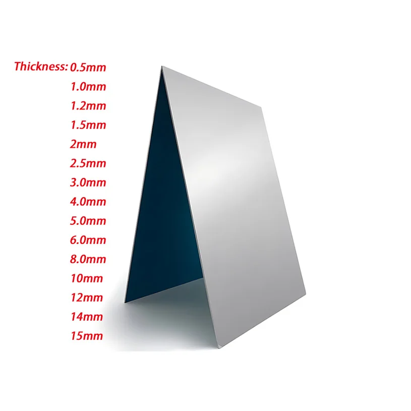 

Aluminum Alloy Square Plate Thickness 1mm 1.2mm 1.5mm 2mm 2.5mm 3mm 4mm 6mm 8mm 10mm 12mm 14mm 15mm