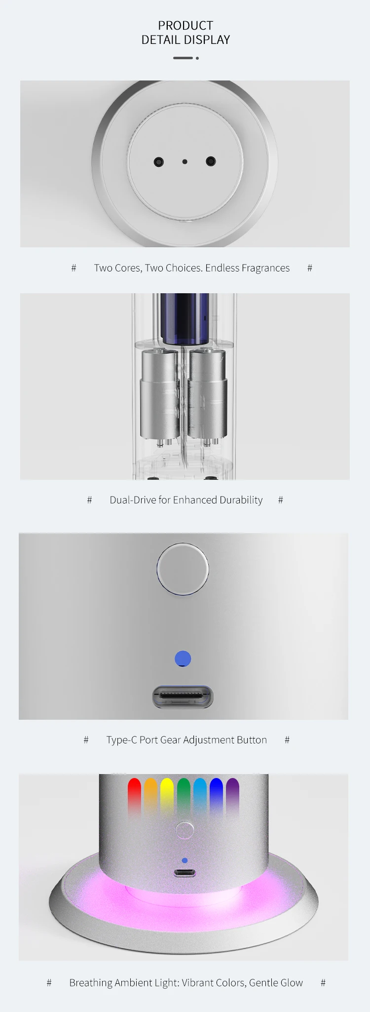 CE Aromatherapy Diffuser Defogger Defogger