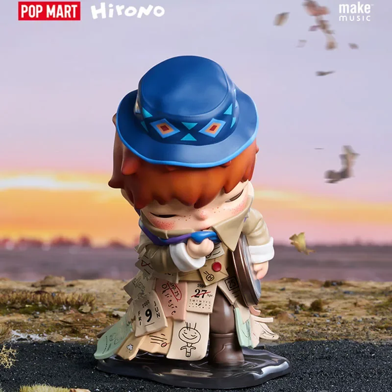 

POP MART Hirono X Stefanie Sun Weather With You Series Mystery Box Подлинная слепая коробка Guess Toys Сумка Орнамент Фигурка Домашний декор