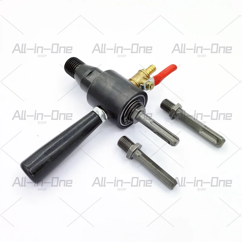 Impact 、to water 、bit Electric hammer to water drill adapter Water injector Airplane drill 5 pits