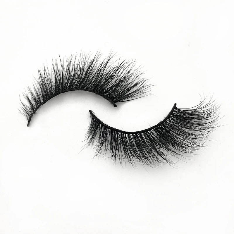 Buzzme Real Mink Cateye Lashes Winged Volume False Mink Eyelashes Cruelty Free Eye Lash