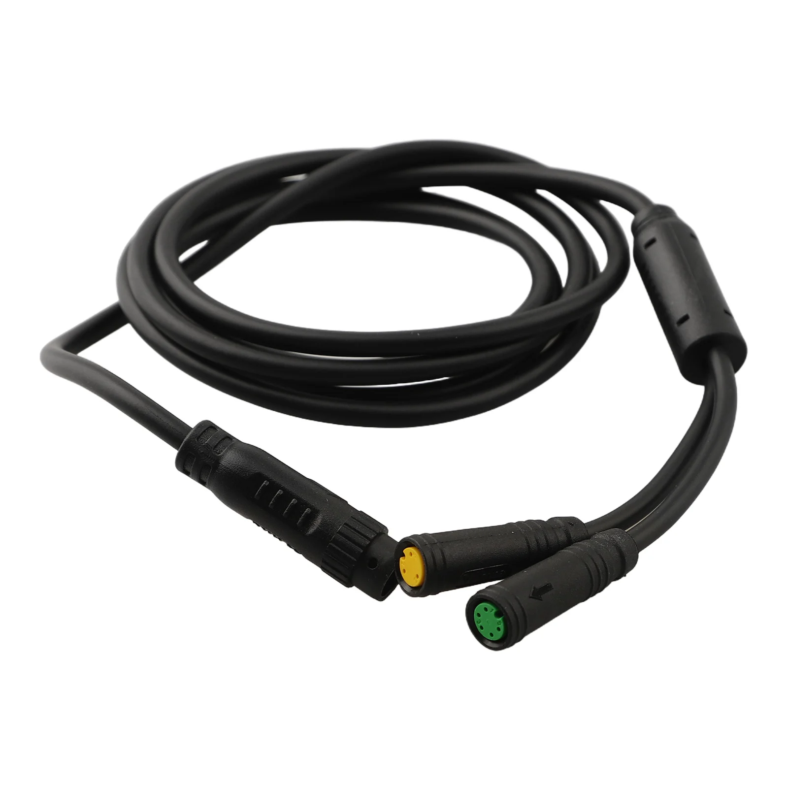 لتركيب الدراجة الكهربائية كابل المحرك سهل التركيب كابل Ebike Ebike أسود سهل التركيب مادة PVC باللون الأسود