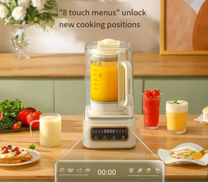 High quality wall breaking machine Home heating automatic noise reduction mixer breakfast machine