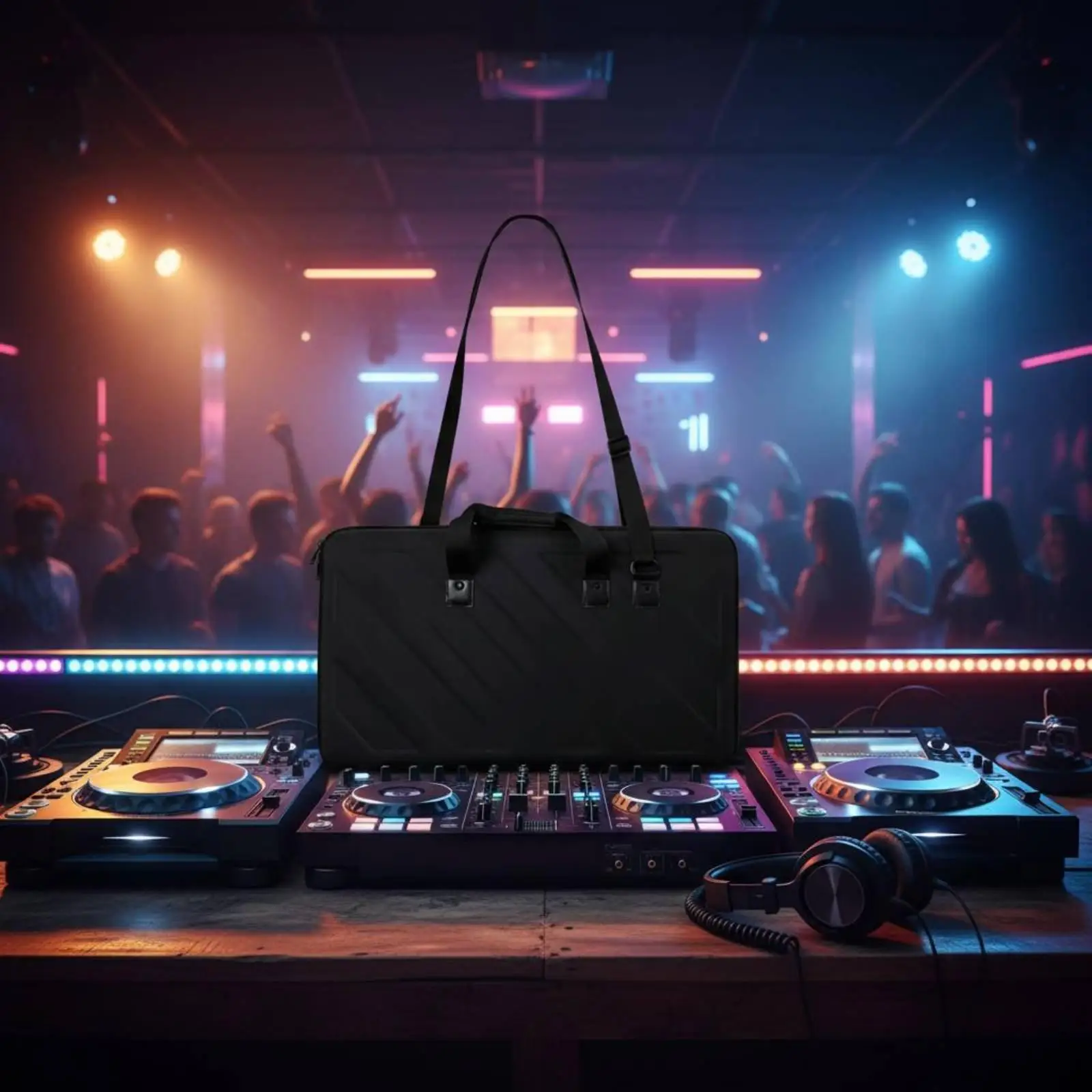 Etui-de-transport-pour-controleur-dj-en-eva-durable-resistant-a-l'eau-avec-coque-rigide-pour-equipement-a-double-canal