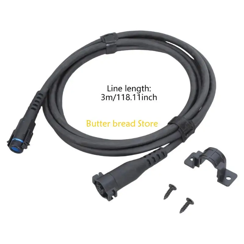 W89C COBLE Universal Control Comple Cable alway Radio Assactory لـ APX8500 APX7500 APX6500 XTL5000 PMLN4958B كابل الرأس البعيد