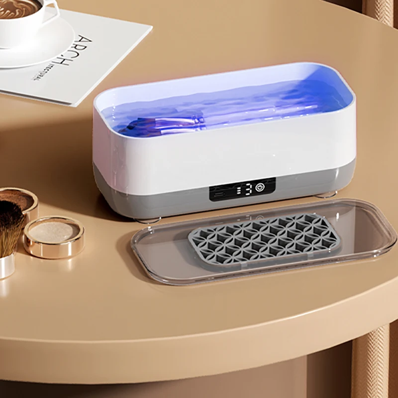 

Multi purpose high-frequency vibration automatic cleaning box for cleaning jewelry/glasses/braces/watch straps/makeup brushes