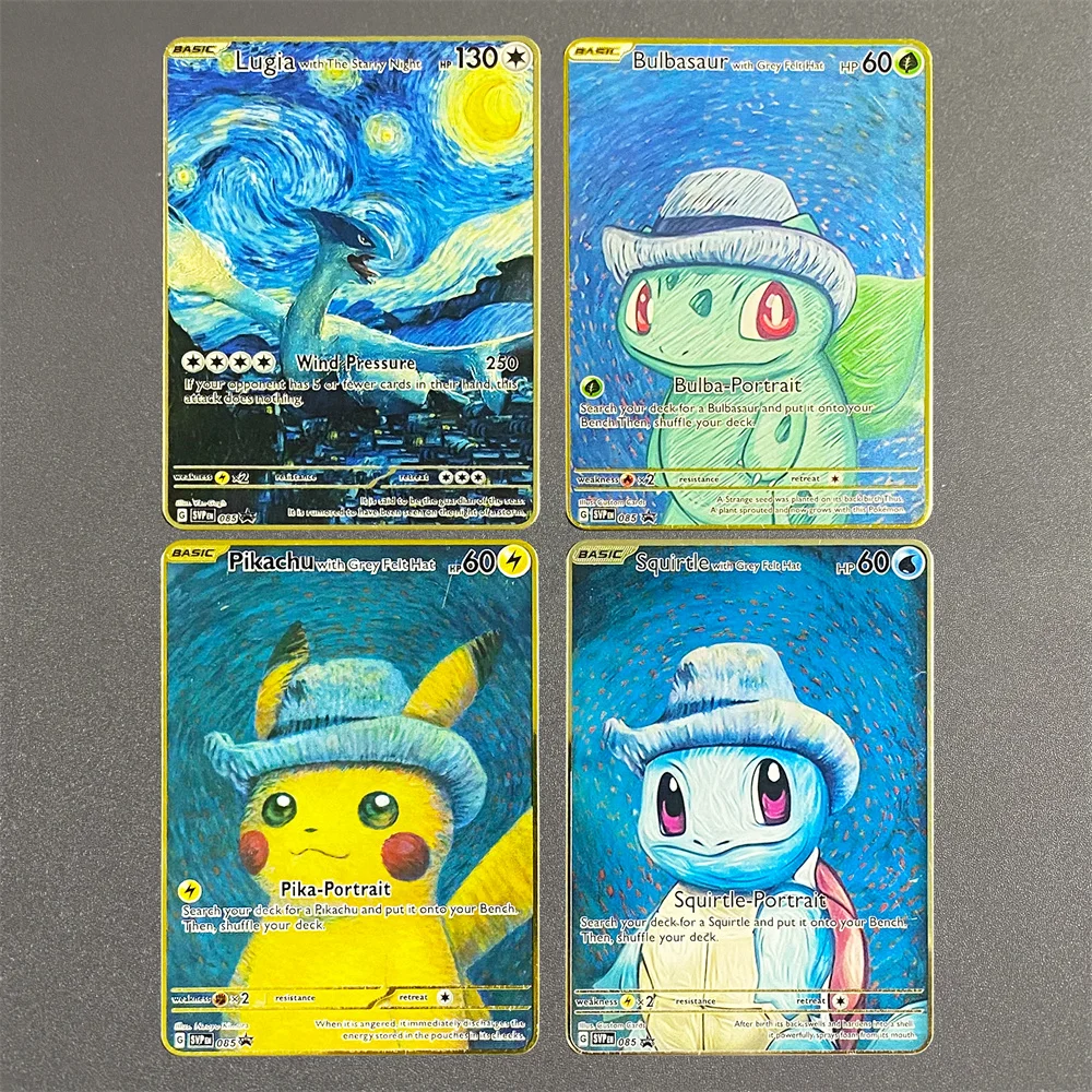 Pokemon Iron Cards Gold Vmax Card Pikachu Charizard English Metal Cards Mega Vstar GX Package Anime Game Battle Collection Gifts