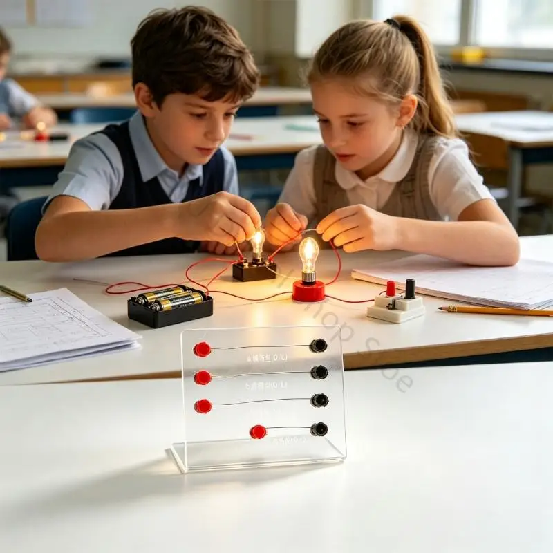 96BA Vier-Wege-Widerstandsvergleichstafel für Physiklehrer und -schüler – Detail 5