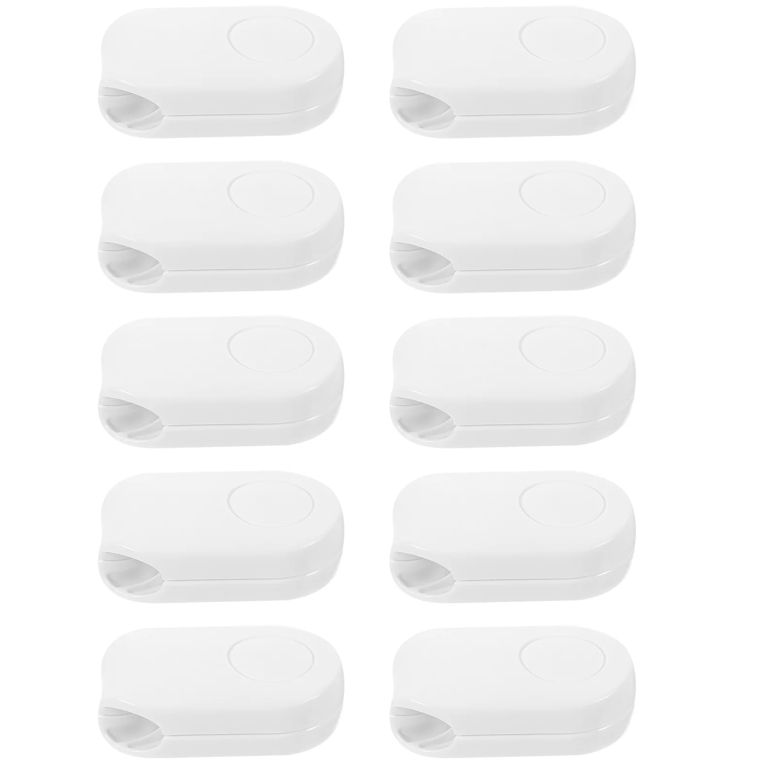 

10pcs Roller Blind Handle Plastic Weights For Blinds Cord Pull End White Shade Accessories Lightweight Easy Install