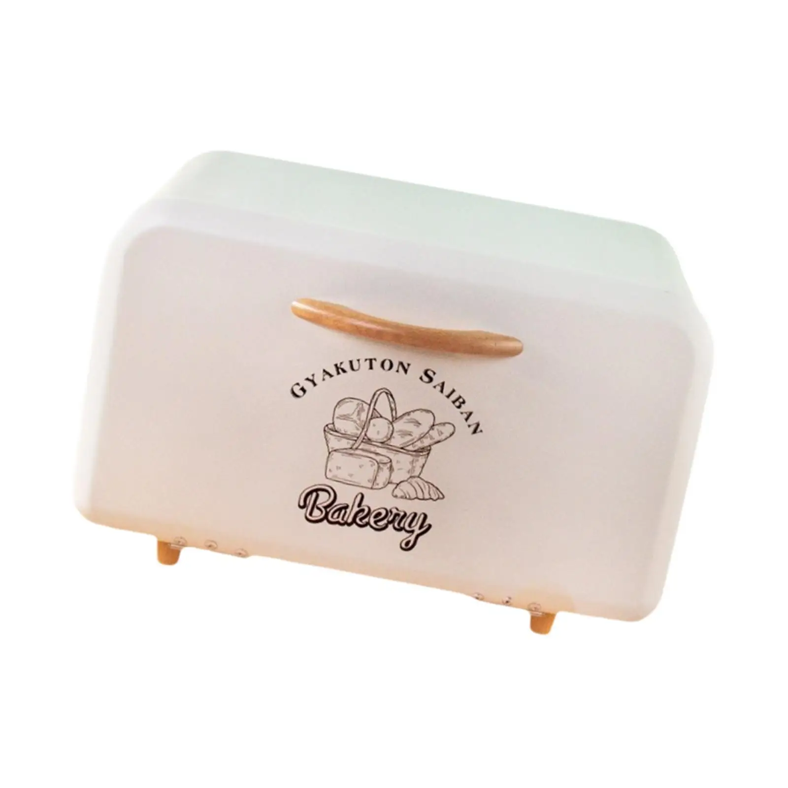 

Bread Box Multipurpose Bread Bin with Lid Bread Holder Container Bread Keeper for Bakery Pantry Home Baked Goods Coffee Shop