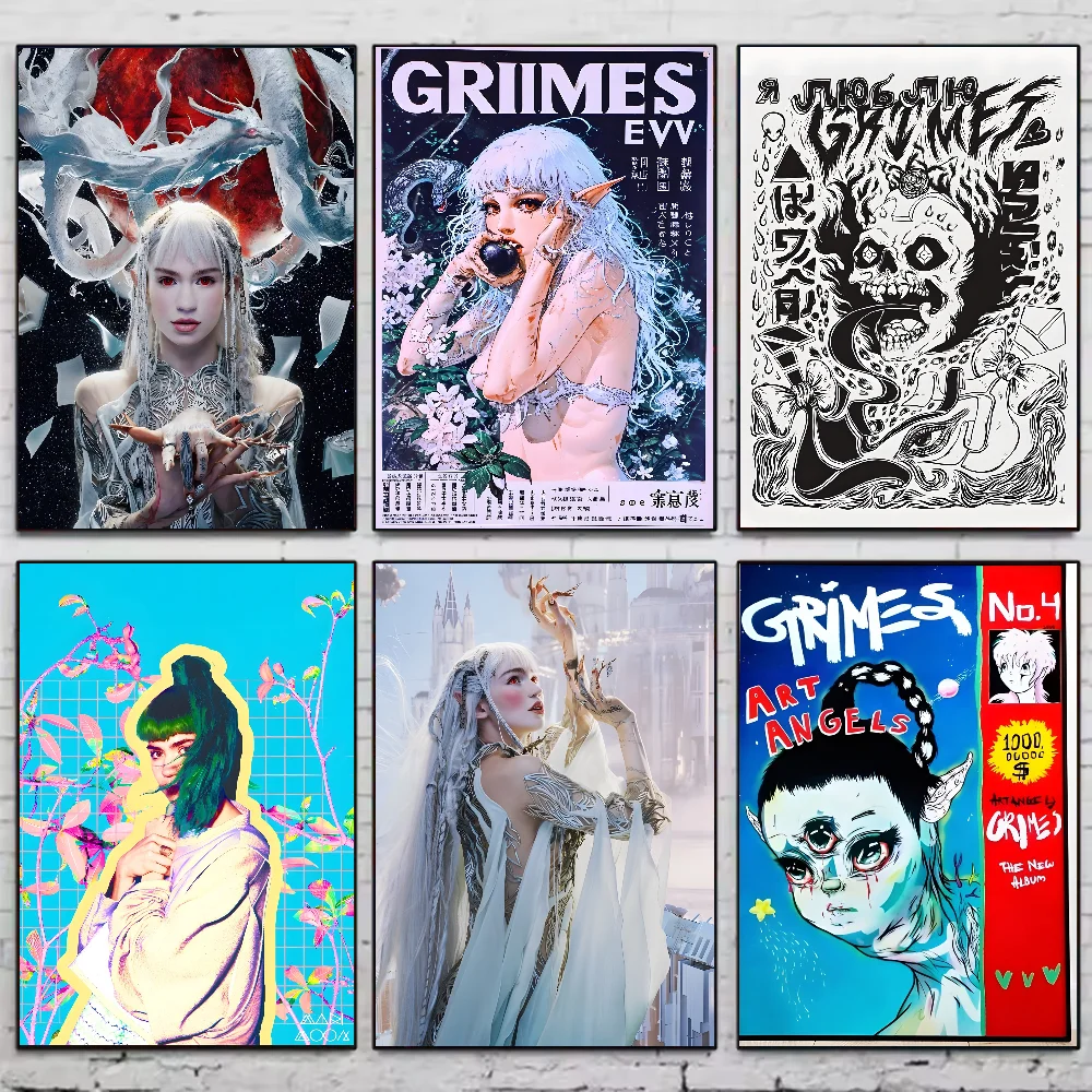 

Poster Claire Elise Boucher Poster HD art sticky wall waterproof home living room bedroom bar aesthetic decoration