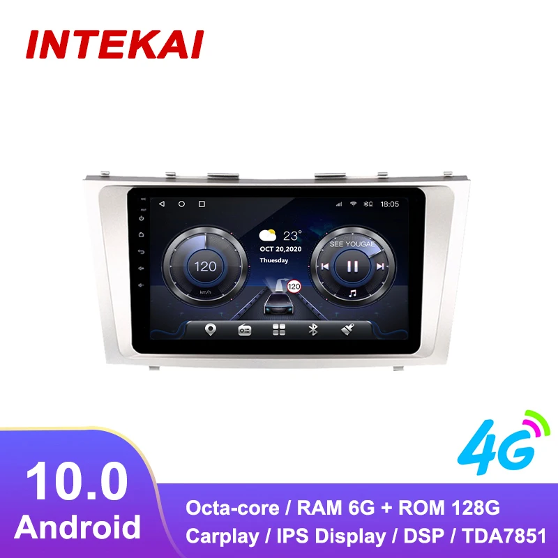 

9" Android 10.0 Car Radio GPS Navigation autoradio multimedia player for Toyota Camry 2007 2008 2009 2010 2011 head unit stereo