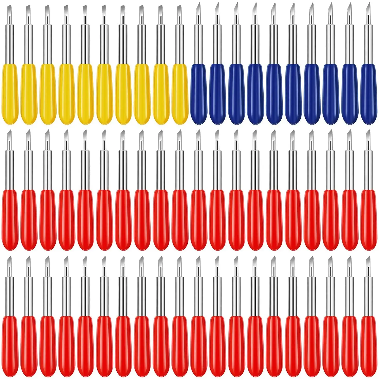 100 Cutting Blades for Explore Air / Air 2 Maker Expression 30/40/60 Degree Cutting Plotter Replacement Blades