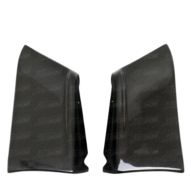 2008-2015 CARBON FIBER REAR BUMPER EXTENTION CORNERS FOR MITSUBISHI LANCER EVOLUTION EVO 10 EVO X