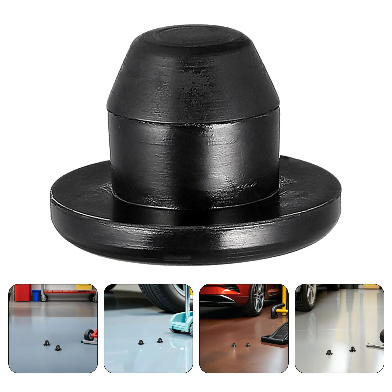 120Pcs Hydraulic Jack Rubber Oil Plug Floor Jack Fill Plug Rubber Stoppers Oil Seal for Hydraulic Maintenance Repair
