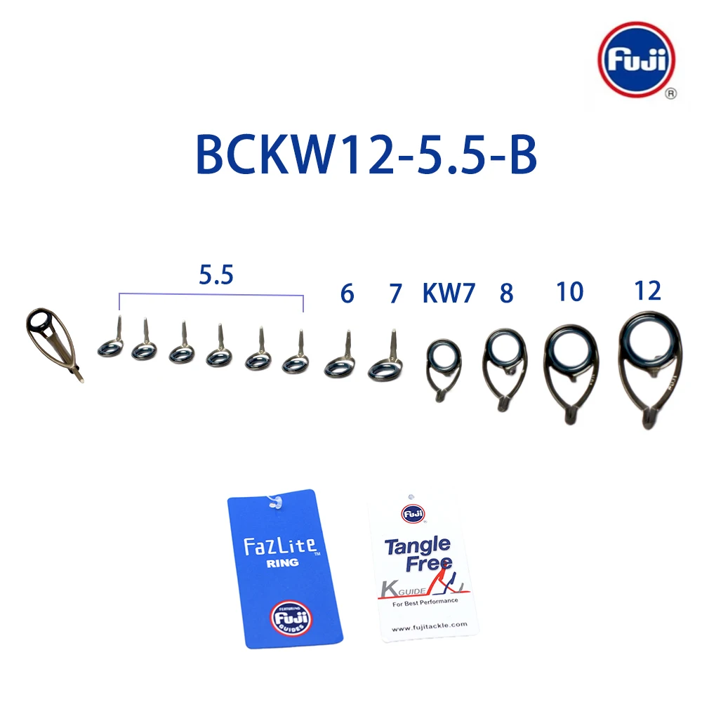 Original Fuji Fazlite Ring New Mid Night Blue Eye for Baitcasting Fishing rod guide