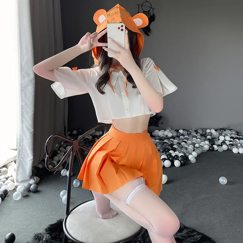 Cosbao Naughty Studentessa Studente Costumi Cosplay Giapponese Kawaii Anime Uniforme Minigonna Donne Lingerie Sexy Giochi di ruolo Abiti