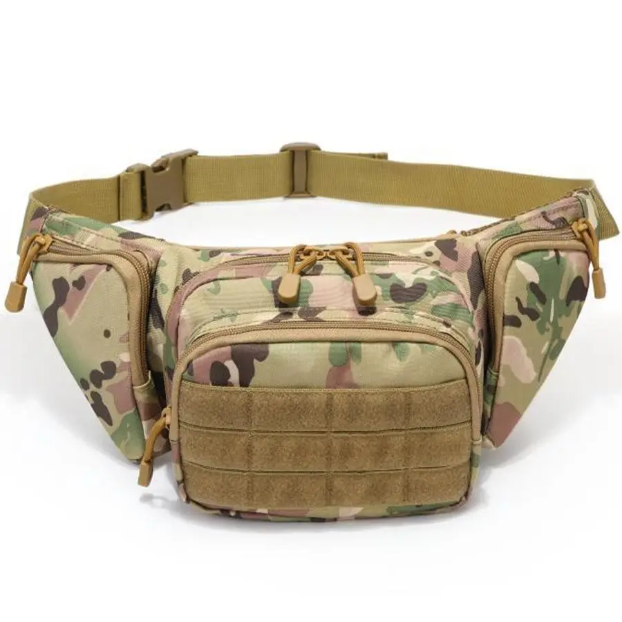 Men Waist Pack Waist Pack Tactical Military Outdoor Mountaineering Cycling Climbing Camping Shoulder Tactical Waist Pack