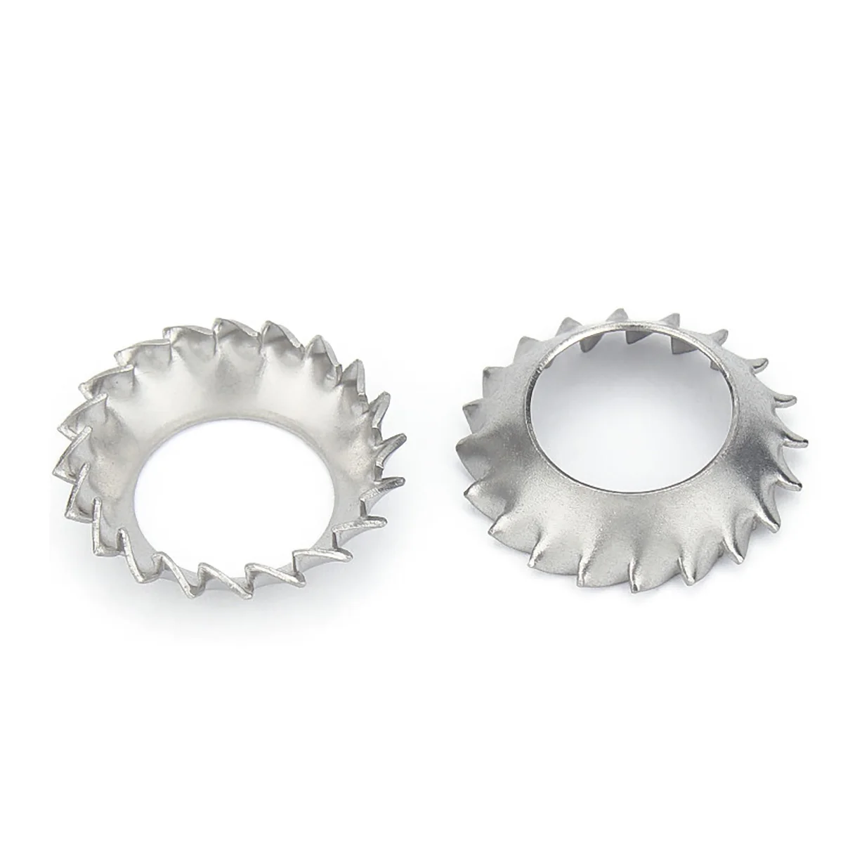 304 Stainless Steel Conical Serrated Lock Washer / External Tooth Funnel Saw Lock Washer M3M4M5M6M8M10