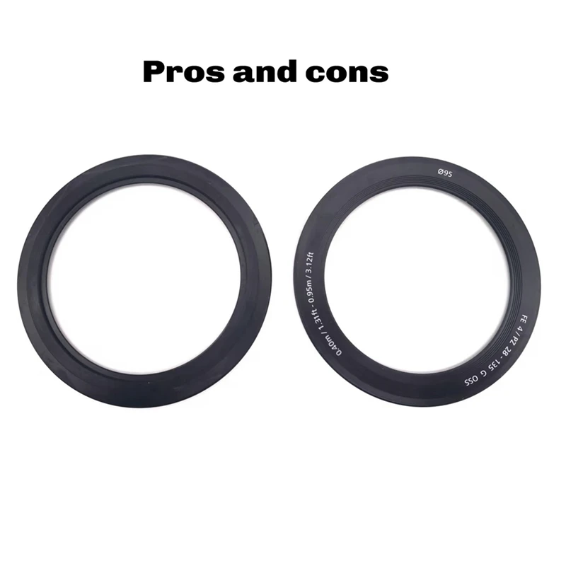 Vervanging UV-drukring vooraan voor Sony FE PZ 28-135 mm lenscamera reparatieonderdeel