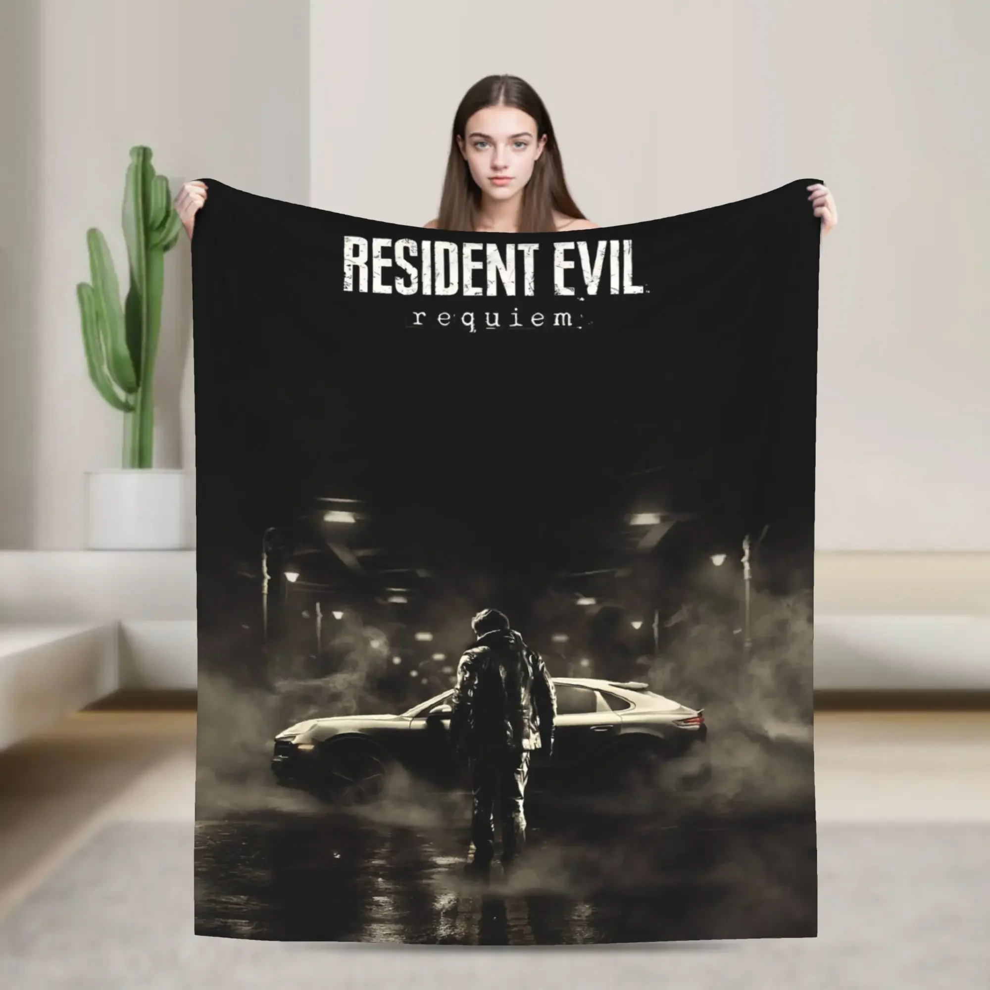 

Плед Resident Evil: ультрамягкий игровой плед для дивана, разные размеры (в дюймах)