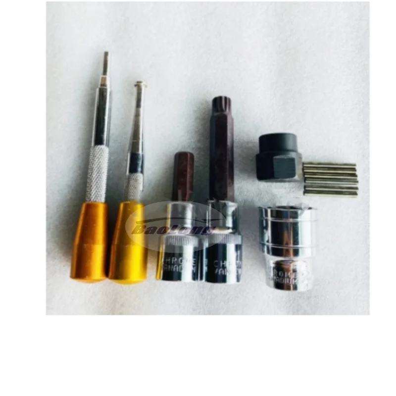 

6PCS Diesel Common Rail Injector Nozzle Disassemble Tool Kits For BOSCH DENSO