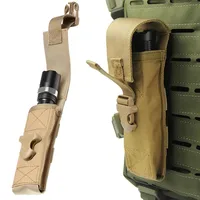 Outdoor Flashlight Pouch Tactical Tool Kit Portable Molle EDC Tool Waist Bag Field Sport Camping Hiking Hunting Accessories 2