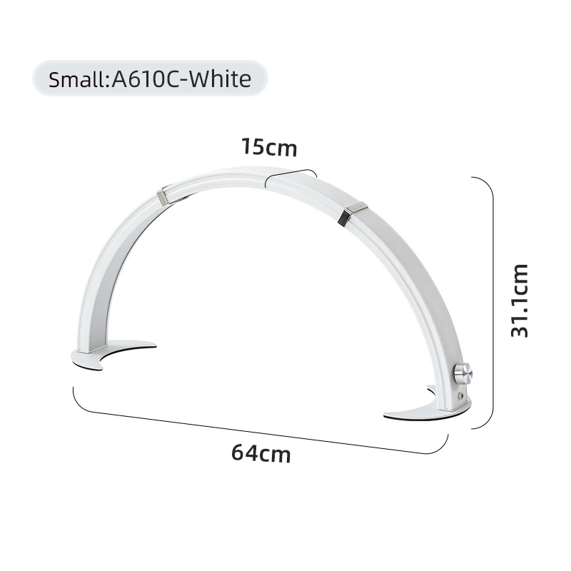 

Half-moon shaped UV LED home nail lamp and salon-use luminous nail and eyelash tools with diamond designs