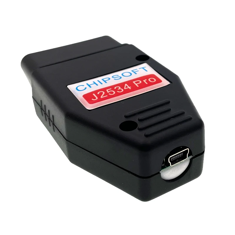 Chipsoft J2534 Pro K-line KLine CAN BUS CANHacker Adapter VCI Diagnostic Tool ECU Chip Tunting Tool Come With ChipLoader 1.97.7