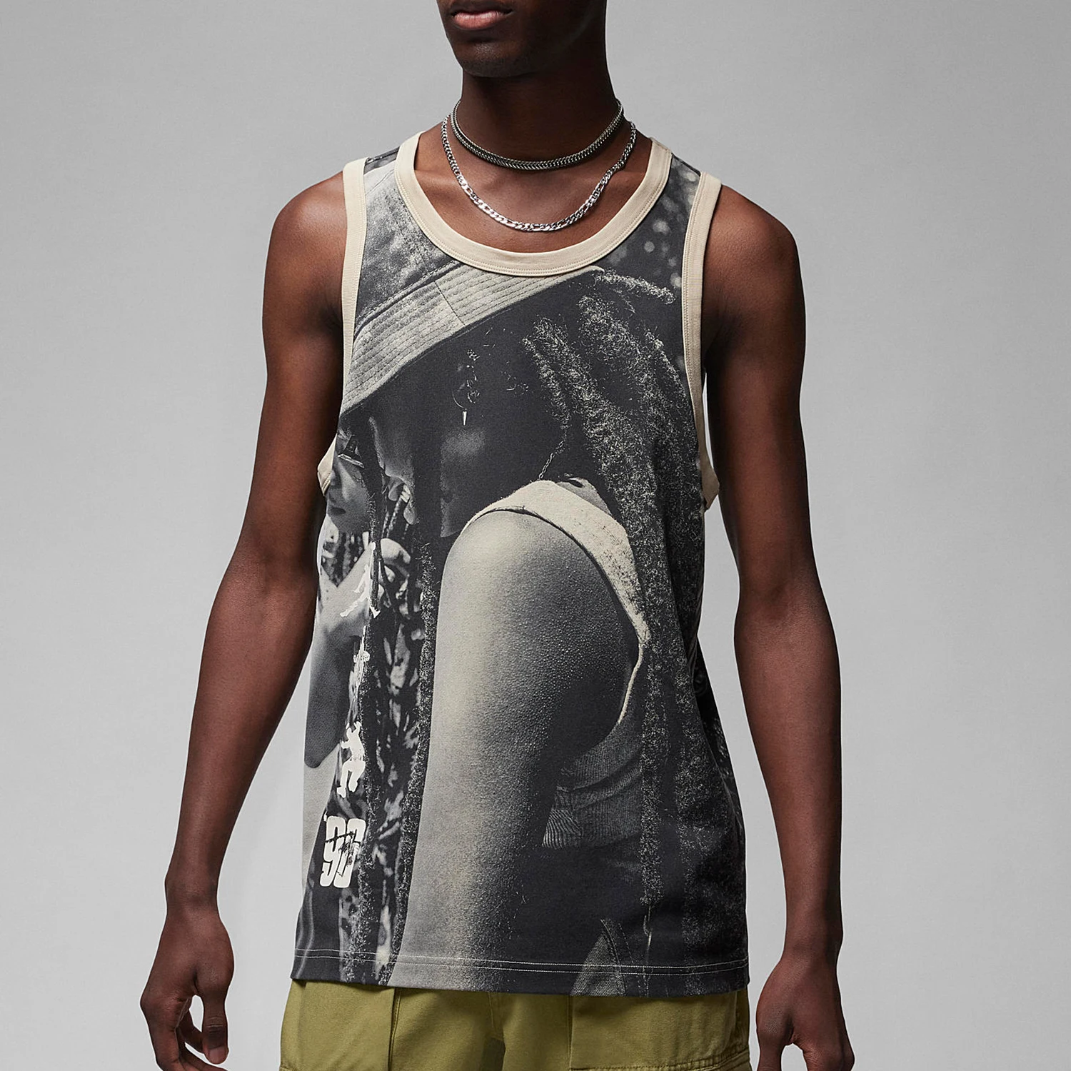 Nike genuine JORDAN men's sports training breathable loose sleeveless FD4241-2006