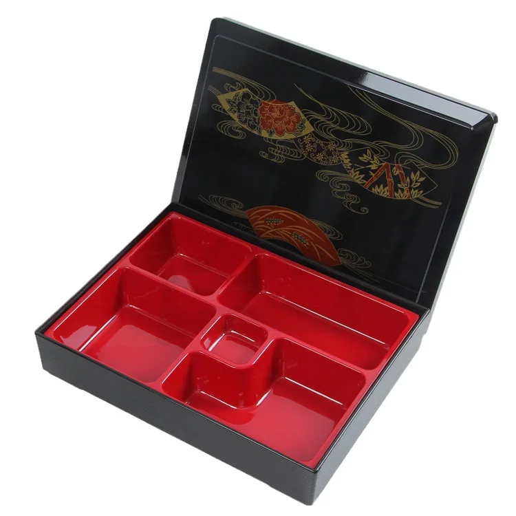 Japanese Style Tableware Box ABS Sushi Sashimi Box Lunch Box 27x21cm