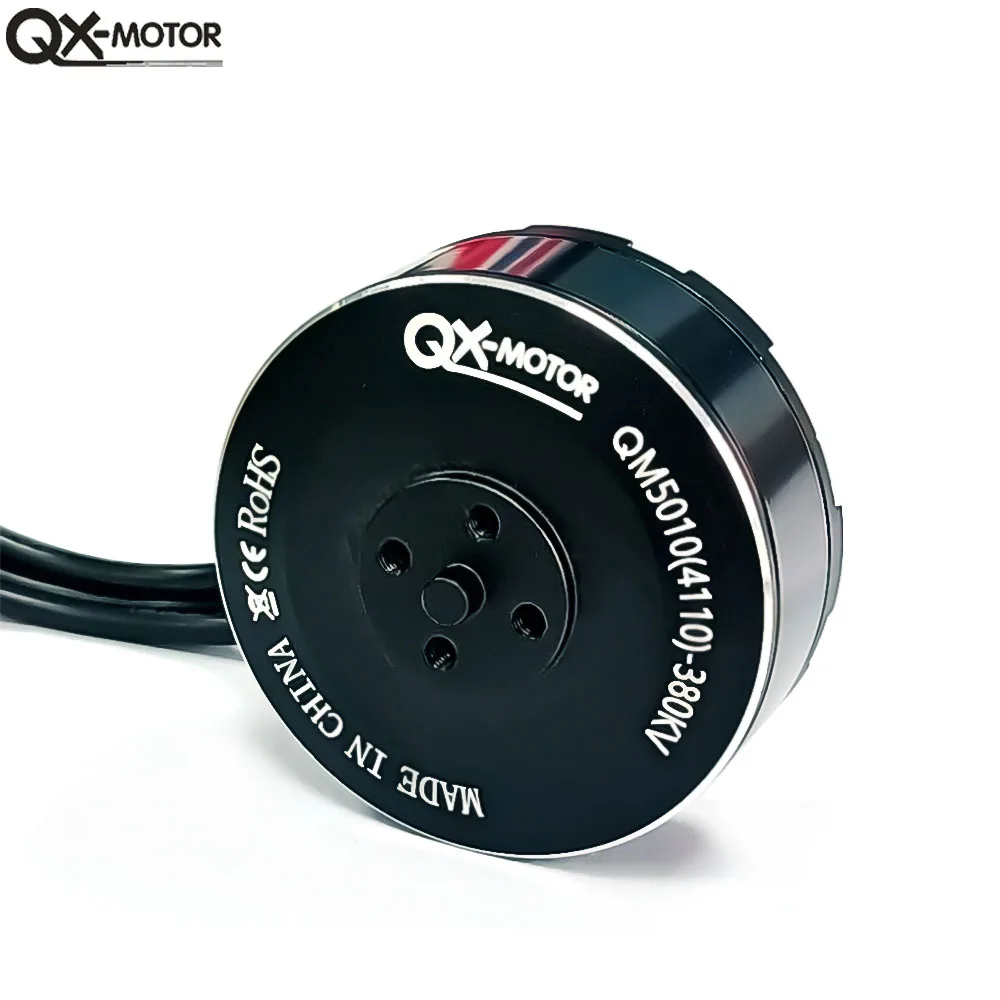 QX-MOTOR QM5010 Brushless Motor 320KV 380KV 600KV Select and Use 1552 1760 Carbon Fiber Propeller for Remote Control Toy Parts