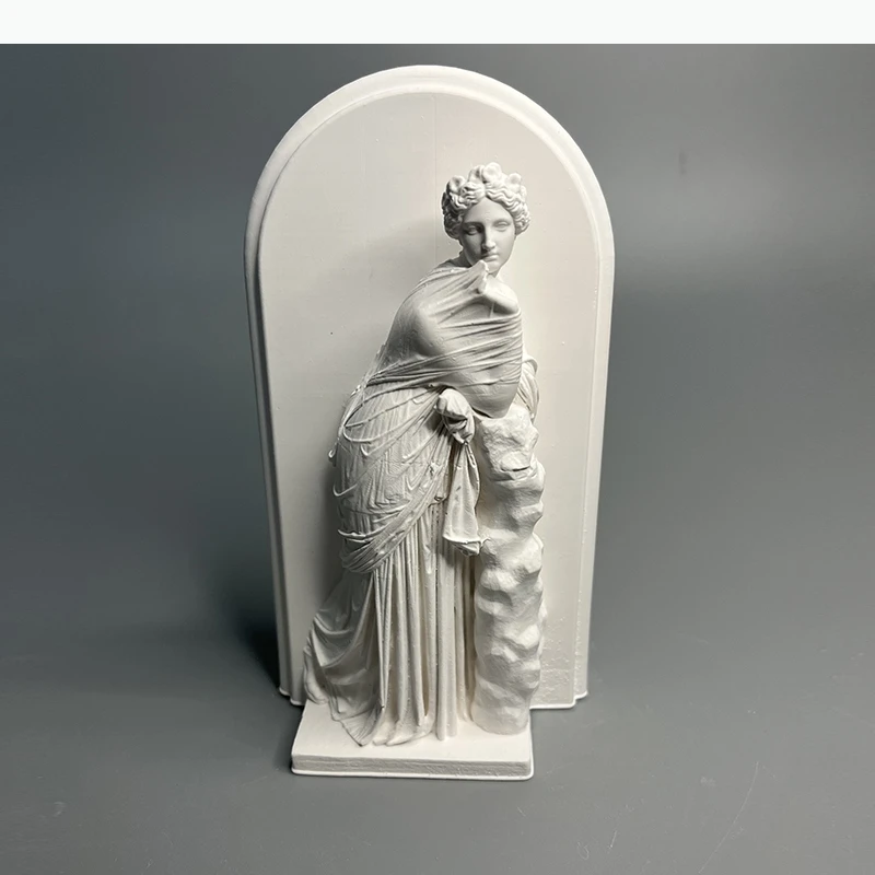 اللوفر الثناء آلهة الجص تمثال مكتب الديكور الحلي الأسطورية الفنية النحت غرفة الديكور الجمالي #5