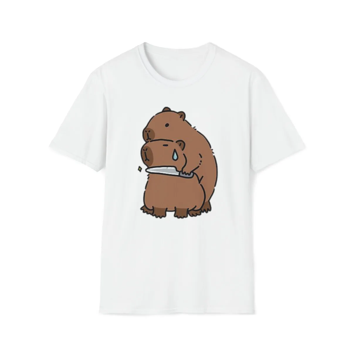 Cute Capybara T-Shirt, animal lover, gift, love, Tee, Funny