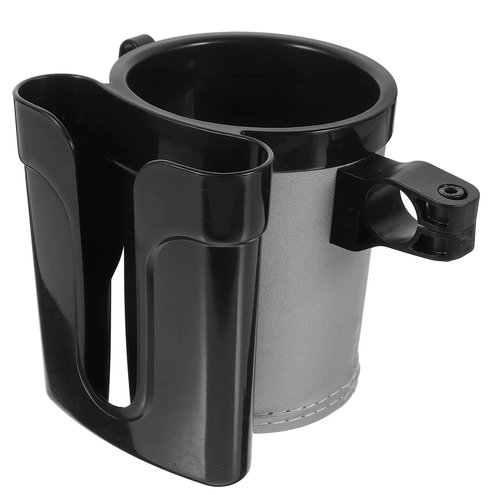 

Bicycle Cup Holder Bike Water Bottle Rack Sturdy Plastic Drink Stable Easy Access Smooth Edge Outdoor Riding Gear