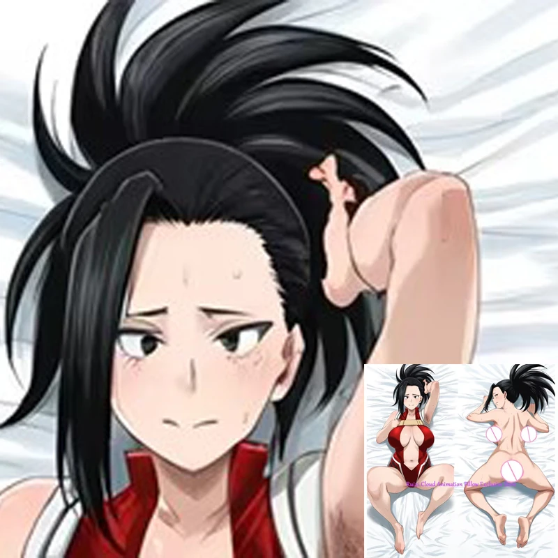 

Dakimakura Anime Pillow Cover Momo Yaoyorozu Double Sided Print Cushion Bedding Gifts
