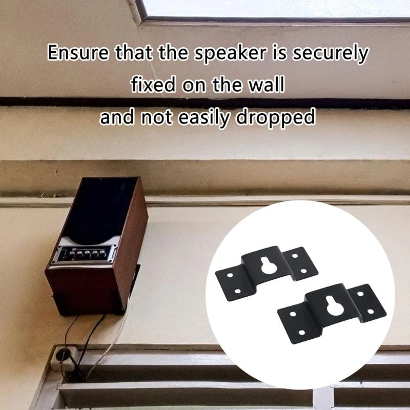 Robusts Design Speaker Wall Hook Connectores para aspecto ordenado y organizado